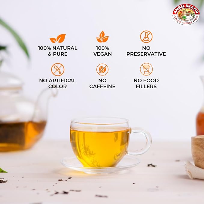 Angel Brand Allergy Relief Tea – Herbal Tea 25 Tea Bags Pack of 3 – Tea for Allergy Care Cough Relief &amp