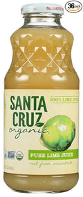 Santa Cruz Organics Lime Juice 36x 16OZ