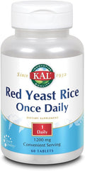 KAL Once Daily Red Yeast Rice 60 Tabs