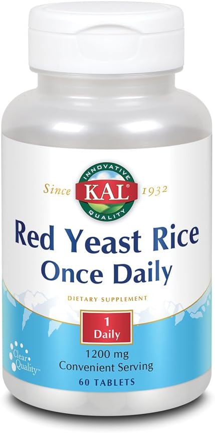 KAL Once Daily Red Yeast Rice 60 Tabs
