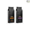 Abbotsford Road - Specialty Coffee Variety Pack Espresso Gourmet Roasted Coffee Beans Ideal for Cold Brew Drip Aeropress Pour Over or Percolator Includes Two 12oz Bags (Forza | Dolce Ground)