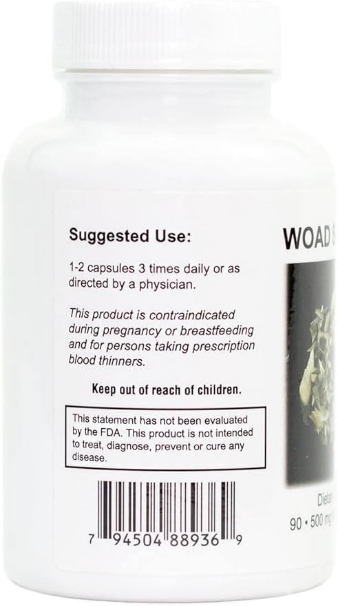 Supreme Nutrition Woad Supreme 90 Pure Isatis Root Vegetarian Capsules