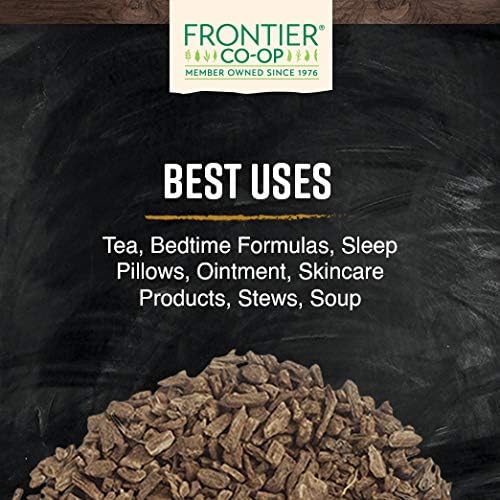 Frontier Co-op Cut &amp Sifted Valerian Root Kosher - for Valerian Root Tea DIY Supplement Capsules Bedtime Formulas and Sleep Pillows | 16 Ounce (Pack of 1)