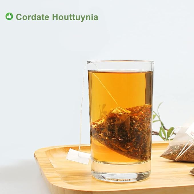 Houttuynia Cordata Tea Bag 7.05oz (4g*50bags) 200g 鱼腥草茶 Individual Package Herbal Tea Substitute Tea Health Tea Cordate Houttuynia Tea