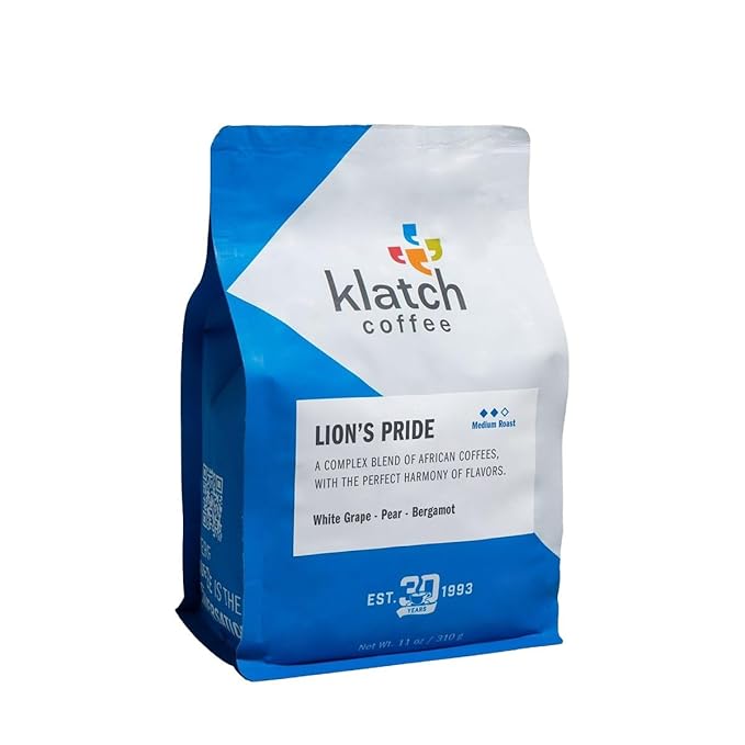 Lion's Pride Blend - Roasted by Klatch Coffee - Freshly Ground Coffee - 2 Pound Bag