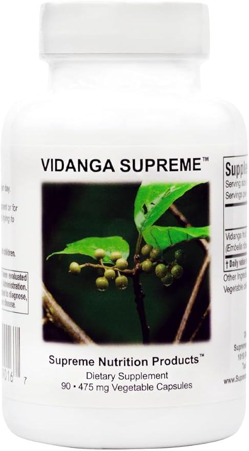 Supreme Nutrition Vidanga Supreme 90 Pure Vidanga Vegetarian Capsules