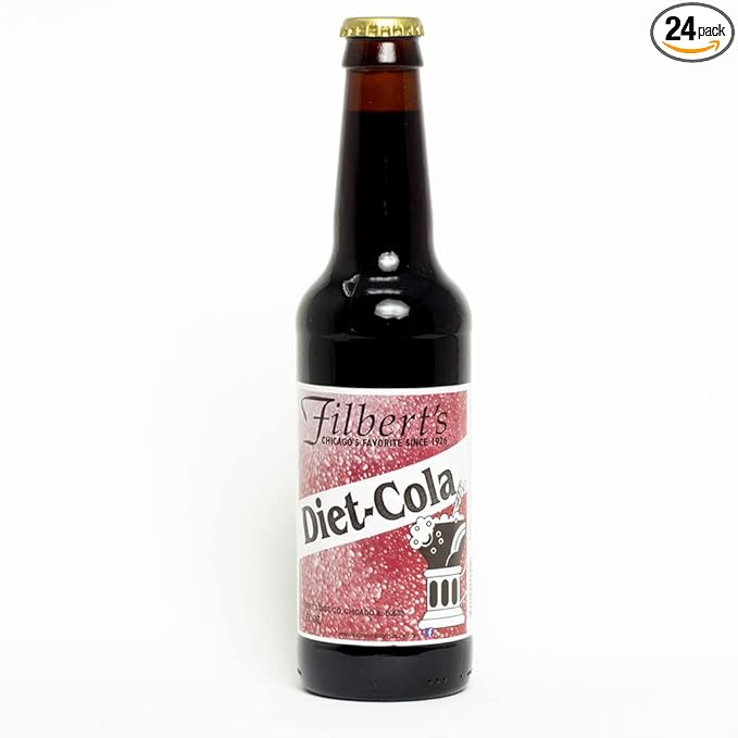 Filbert's Diet Cola - 12 oz (12 Glass Bottles) 24 Pack