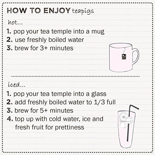 teapigs Black Tea Bags Made With Whole Leaves Pack of Tea Bags english breakfast 50 Count (5423)