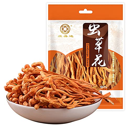250g Cordyceps Flower Dried Cordyceps Flower (8.8oz) Stewed Soup with Grass and Tea