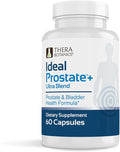 Advanced Men's Prostate Support by Ideal Prostate Plus Ultra with Reishi Mushroom Saw Palmetto Lycopene and More for Natural Relief