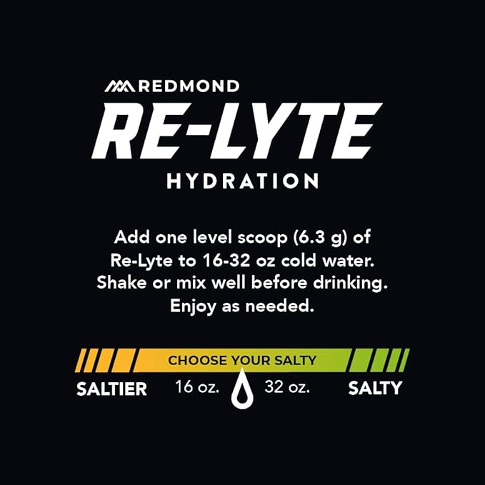 REDMOND Re-Lyte Hydration Electrolyte Powder Mix (Watermelon Lime)