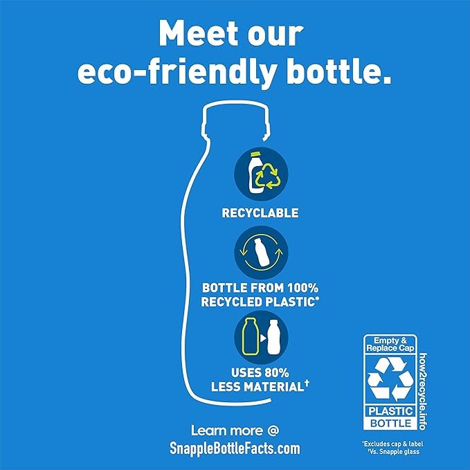 Lemon Ice Tea 16 fl oz recycled plastic bottle Pack of 17
