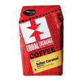 EQUAL EXCHANGE ORGANIC COFFEE TOFFEE CARAMEL GROUND COFFEE 12 OZ.