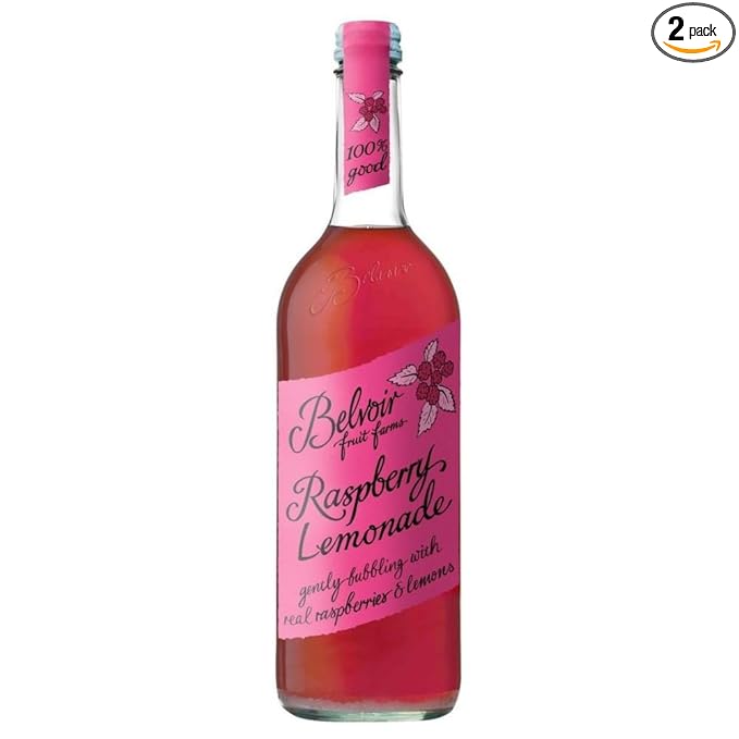 Belvoir Lemonade Raspberry (750ml) - Pack of 2