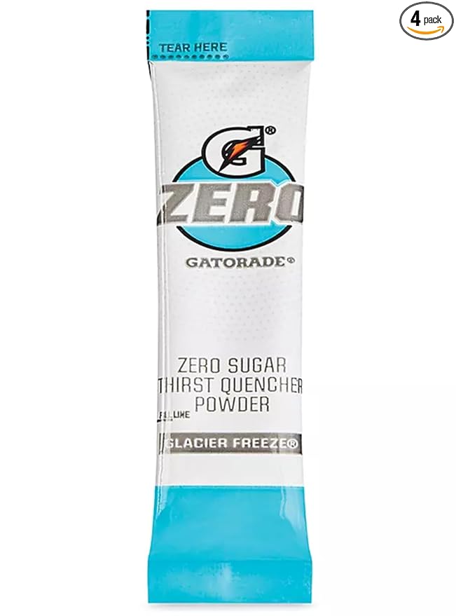G Zero Thirst Quencher Powder Packets 0.10 oz Individual Packets (40 Count) (Freeze)