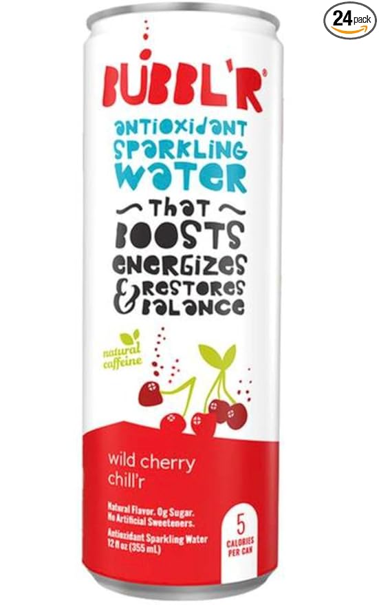 B4Y BUBBL'R Wild Cherry Chiller 12 Oz Can (24)