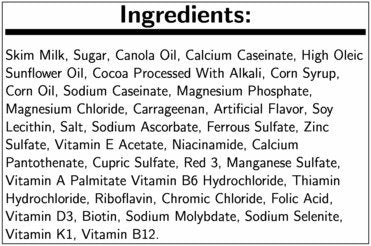 Nutrament Chocolate Complete Nutritional Beverage 12 Fluid Ounce Can -- 12 per case.
