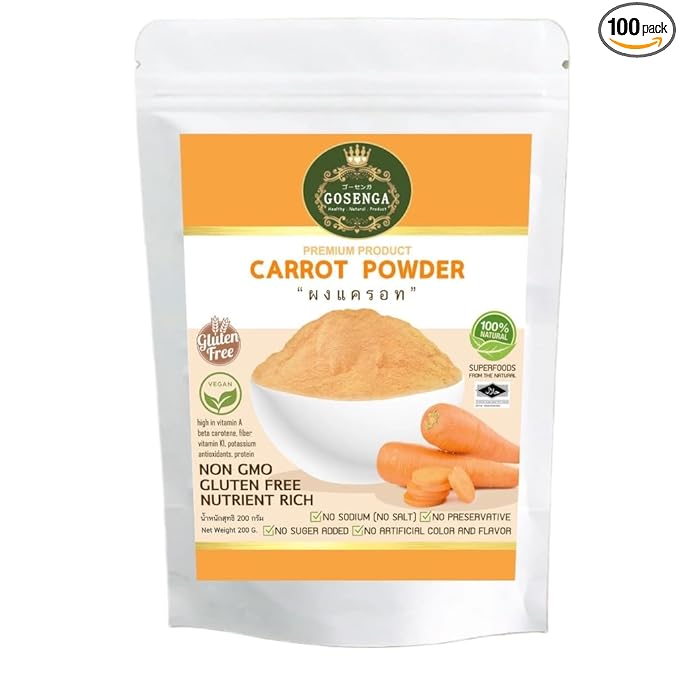 โกเซนกะ VEGETABLE POWDER 200g (200g CARROT)
