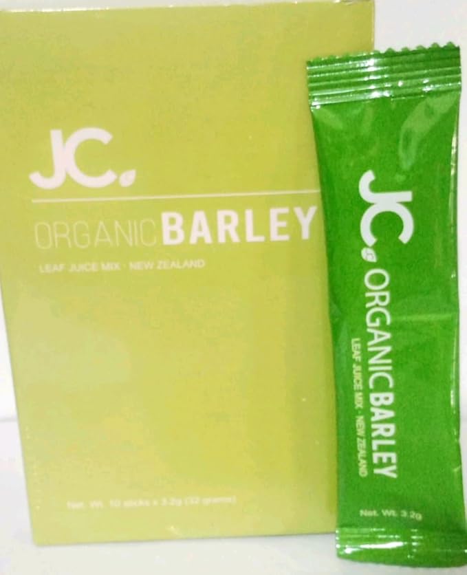 JC Barley Grass Juice Powder Organic Leaf Juice Drink Mix with Stevia from New Zealand