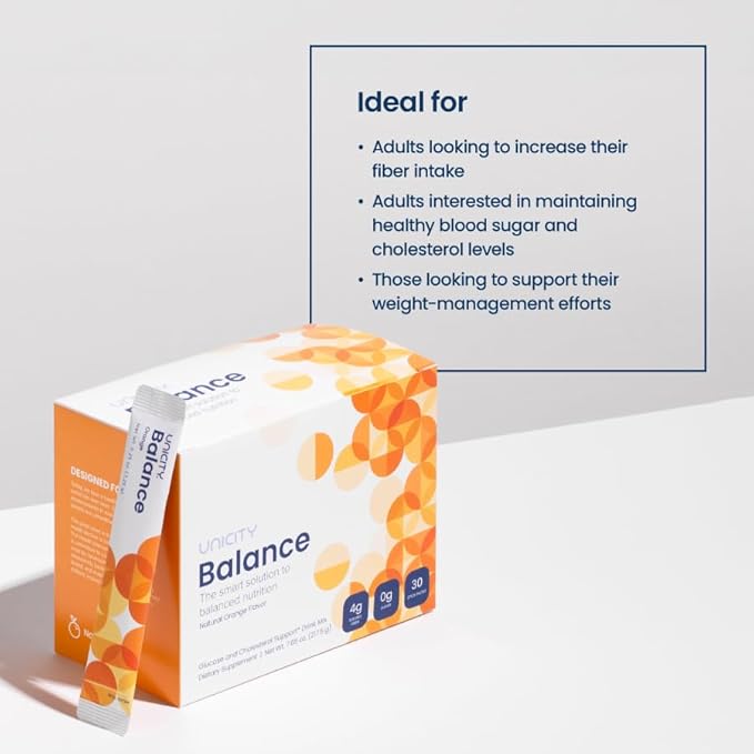 UNICITY Feel Great System Natural—Feel Great Pack with Balance Natural Orange and UNIMATE Lemon Ginger (30-day supply)