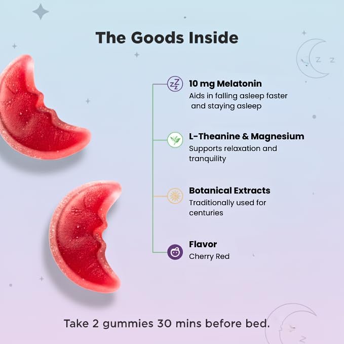 Sleep Gummies Deep Relax 5-HTP Gummies – Melatonin L-Theanine &amp Magnesium – Vegan Fruit-Pectin Formula – Gluten &amp Soy Free – 60 Gummies