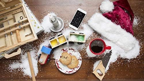 Barnie's Coffee Santa's White Christmas Single Serve Coffee Pods with Coconut Vanilla and Caramel Flavors Medium Roast Arabica Coffee Beans Compatible with Keurig Brewers 60 Count