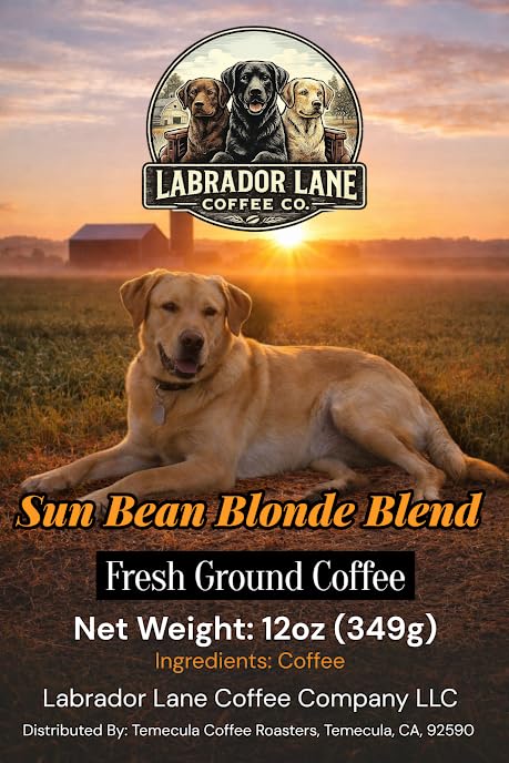 Sun Bean Blonde Roast - (Blonde Blend Light Roasted Coffee) Small Batch - Hand Crafted Coffee - 12oz