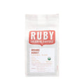 Organic August Blend - Roasted by Ruby Coffee Roasters - Freshly Ground Coffee - 12 Ounce Bag