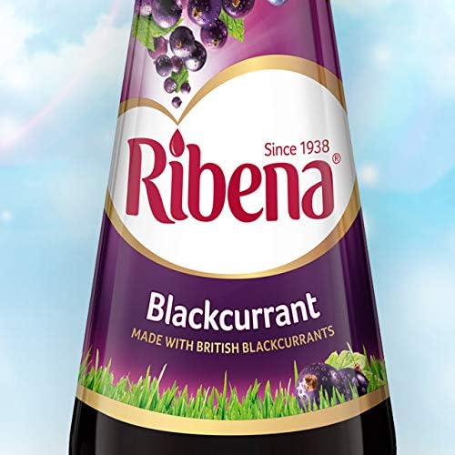 Ribena Original Blackcurrant Drink 850 ml Bottles (Pack of 4)