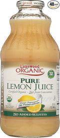 Lakewood Pure Lemon Juice 48x 32OZ