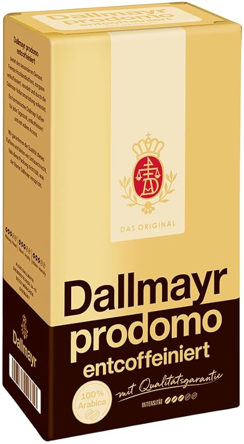 Dallmayr - Prodomo Decaffeinated Ground Coffee - 500g