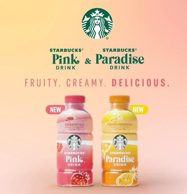 Dunkin' Original Iced Bottled Coffee Drink 13.7 fl oz + King Combos QR Code and (Pink &amp Paradaise (2 pink 1 Paradaise))
