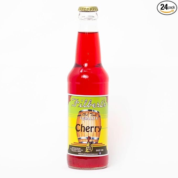 Filbert's Cherry- 12 oz (12 Glass Bottles) 24 Pack