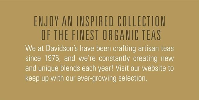 Davidson's Organics Assorted Tulsi 100-count Individually Wrapped Tea Bags