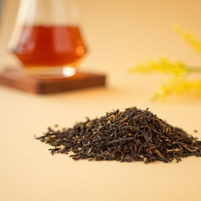 Organic Positively Tea Company Yunnan Black Tea Loose Leaf 16 Ounce