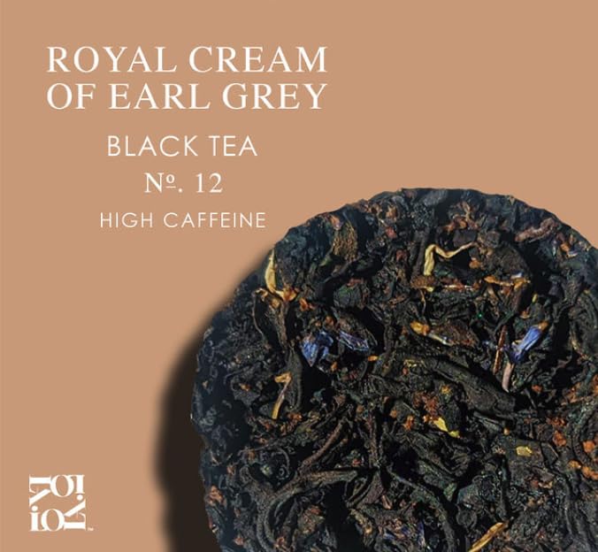 iLOLA 2-pack Loose Leaf Tea Discs Royal Cream of Earl Grey No. 12 | Oprah’s Favorite Things 2022 | Rich Black Tea w/Bergamot &amp Vanilla | High Caffeine | No Tea Bag Needed | 14 Individual Discs
