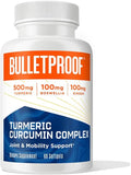 Bulletproof Turmeric Curcumin Complex Inflammation Response Softgels 60 Count Keto Supplement for Joint and Inflammation Support Antioxidant Support