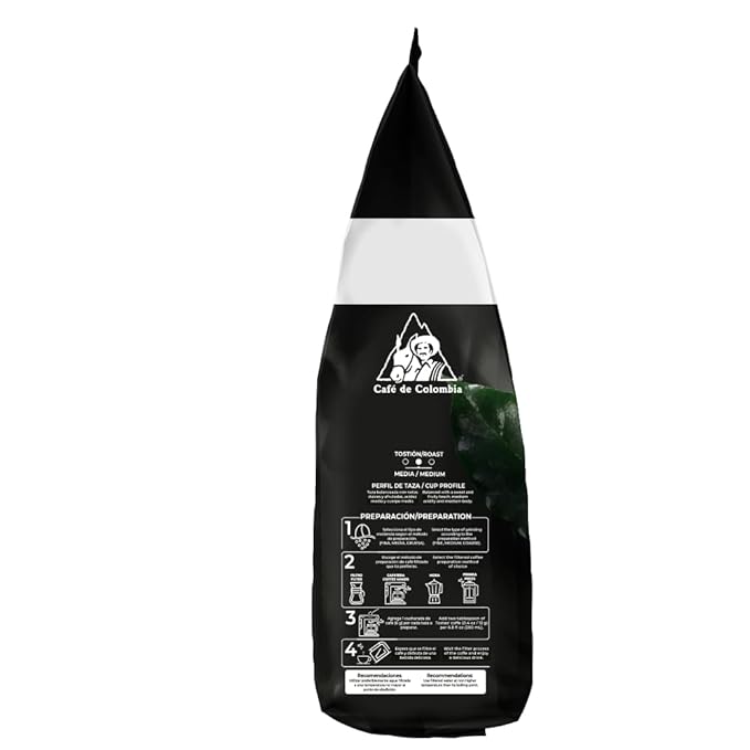 TOSTAO' - 100% Pure Colombian Arabica Coffee - Supremo - Whole Bean - Medium Roast 35 Oz