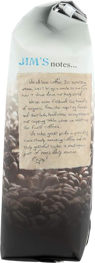 Jims Organic Coffee Coffee Grnd Columbian Org