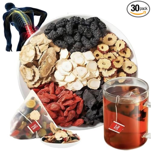 Kidney Tea Formula Ginseng Six Treasure Tea𝑲𝒊𝒅𝒏𝒆𝒚 𝑪𝒍𝒆𝒂𝒏𝒔𝒆 𝑻𝒆𝒂GinsengRed DateMulberry Chinese Health Formula For Men Women (30PCS)