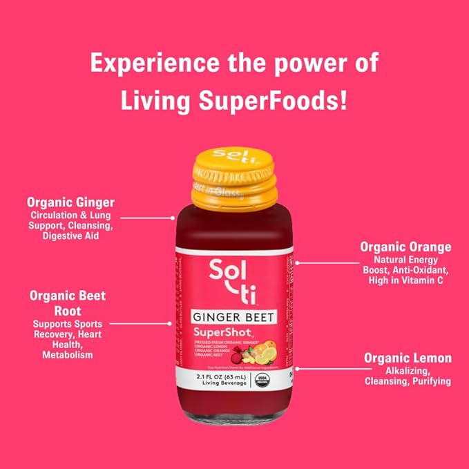 Sol-ti Organic Ginger Beet Supershot 2.1 FZ