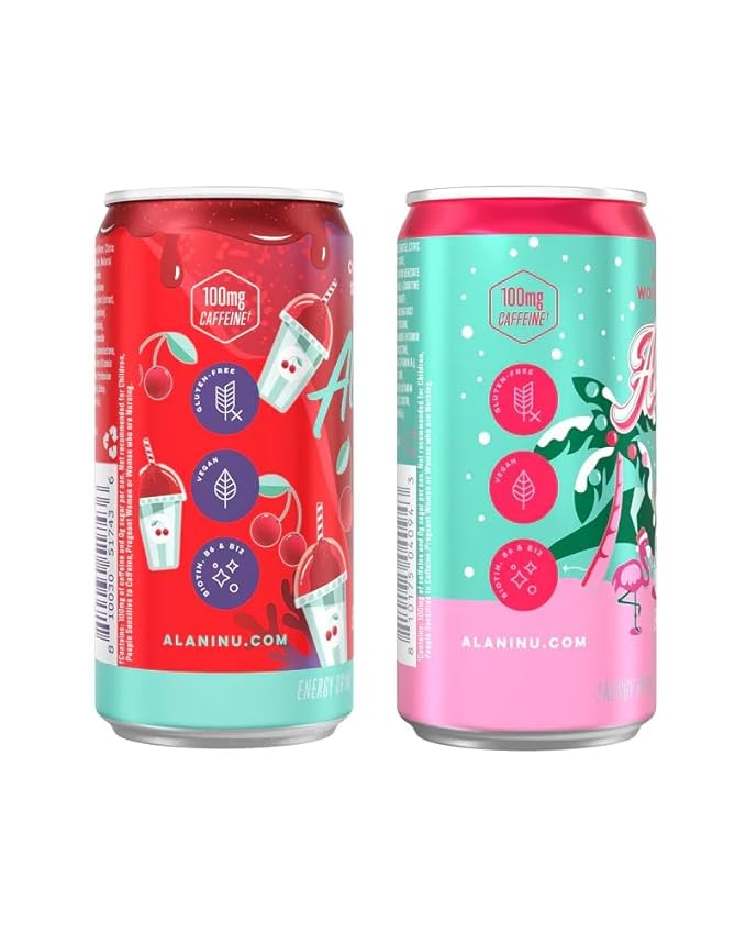 Alani Holiday Mini Variety Pack Energy Drink - 12pk/8.4 fl oz Cans