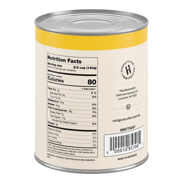 #10 Can Pineapple Tidbits in Natural Juice - 6/Case