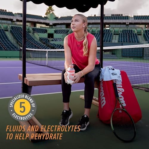 Gatorlyte Zero Rehydration Electrolyte Drink Fruit Punch Specialized Blend of 5 Electrolytes Zero Sugar No Artificial Sweeteners No Artificial Flavors 20 fl oz Bottles (12 Pack)