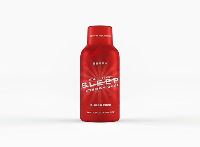 Don't Sleep Energy Shot - Red Berry (12 Pack)