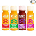 Vive Organic Immunity Boost Shot Sampler Pack | Immunity Boost Original | Immunity Boost Cayenne | Immunity Boost Elderberry | Immunity Boost Vitamin C (2oz shots pack of 8)