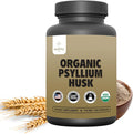 Organic Psyllium Husk Capsules 750 mg Natural Fiber Supplement for Gut Health* - Alternative to Psyllium Husk Powder Zealthy Life 250 Capsules