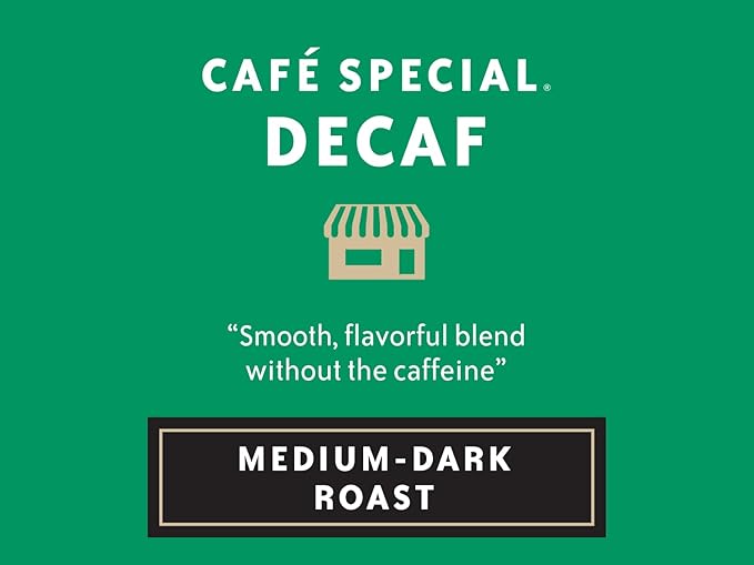 Community Coffee Café Special Decaf Medium Dark Roast Pre-Measured Coffee Packs 3 Ounce Each (Pack of 20)