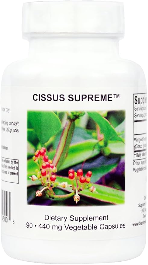 Supreme Nutrition Cissus Supreme 90 Pure Winged Treebine Vegetarian Capsules
