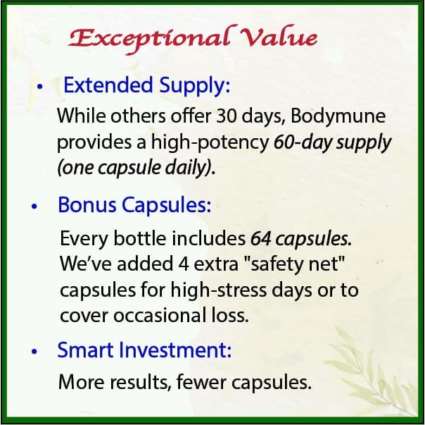 Heart Health Blend CholesterolSupport | USDA Organic Supplement w/Extracts of Green Tea Dandelion Bitter Melon Moringa | 60-Day Supply | Vegan Non-GMO Gluten-Free Made in USA